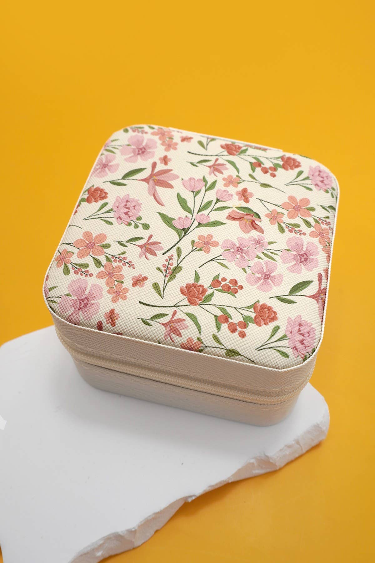 DESIGNED JEWELRY ORGANIZER TRAVEL BOX CASE | 40P566