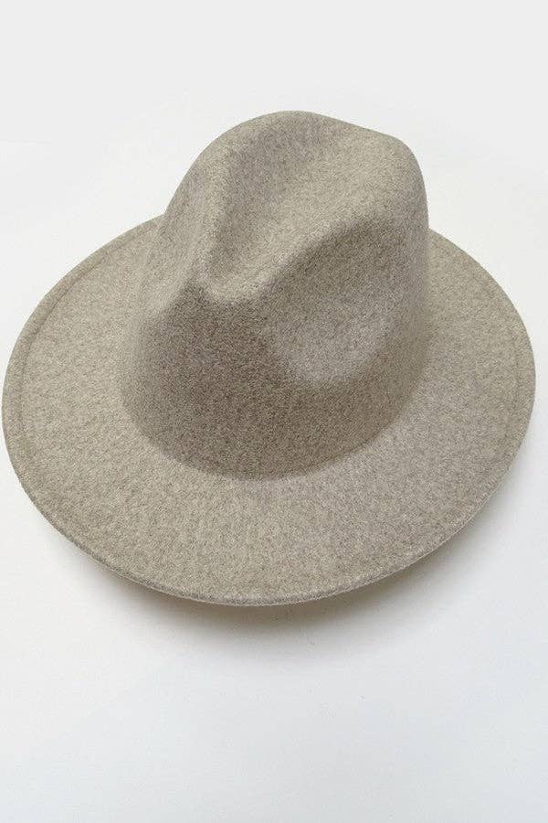 JOSSLYN by wall to wall - VINTAGE WOOL BLEND FEDORA HAT 40HW311