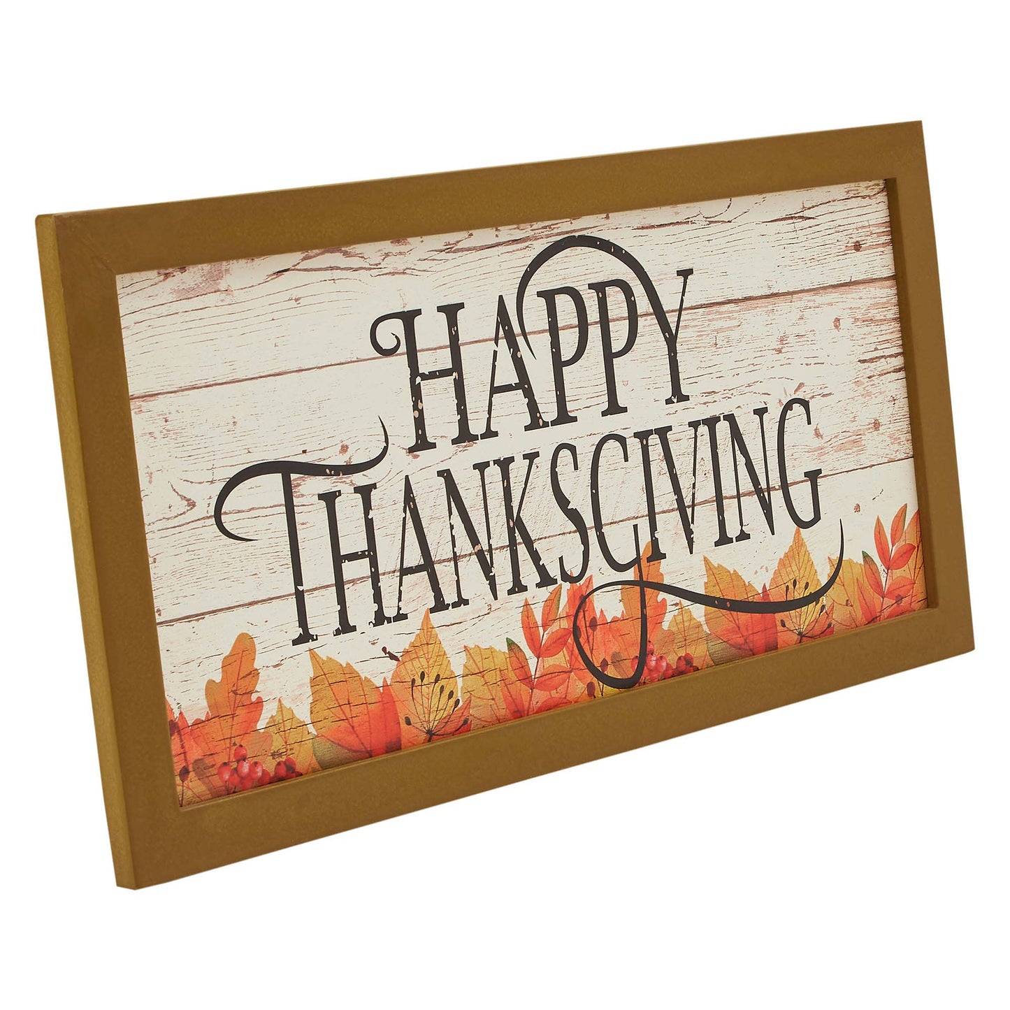 VHC Brands - Happy Thanksgiving Wall & Table Sign 8x16