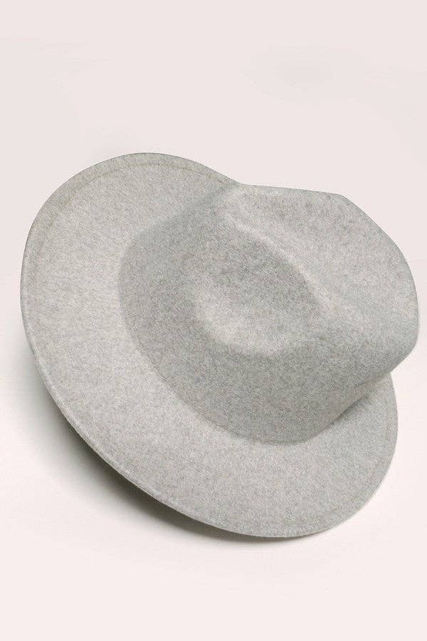 JOSSLYN by wall to wall - VINTAGE WOOL BLEND FEDORA HAT 40HW311