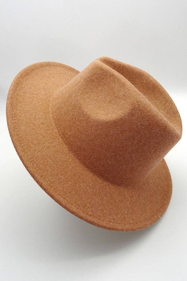 JOSSLYN by wall to wall - VINTAGE WOOL BLEND FEDORA HAT 40HW311