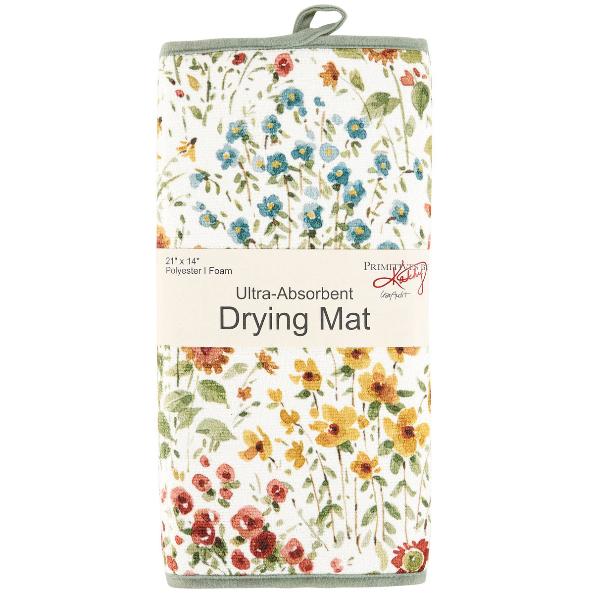 Primitives by Kathy - Fall Wildflowers Drying Mat