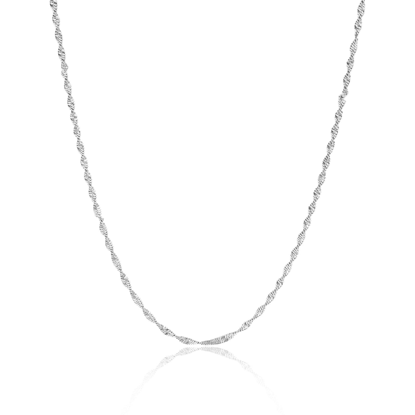 Stainless Steel Gold Singapore Dainty Chain Necklace