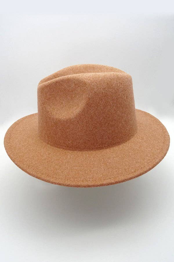 JOSSLYN by wall to wall - VINTAGE WOOL BLEND FEDORA HAT 40HW311