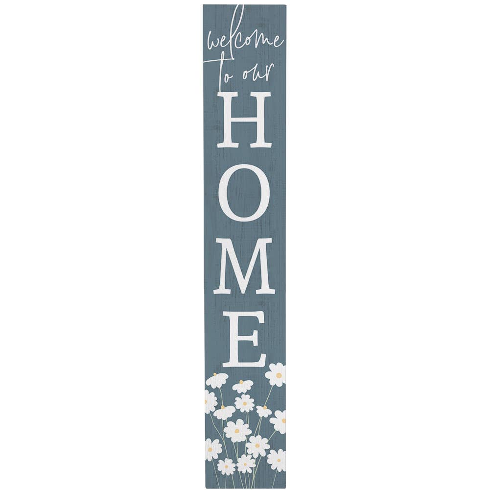 Sincere Surroundings - Welcome Home Daisies - Porch Boards