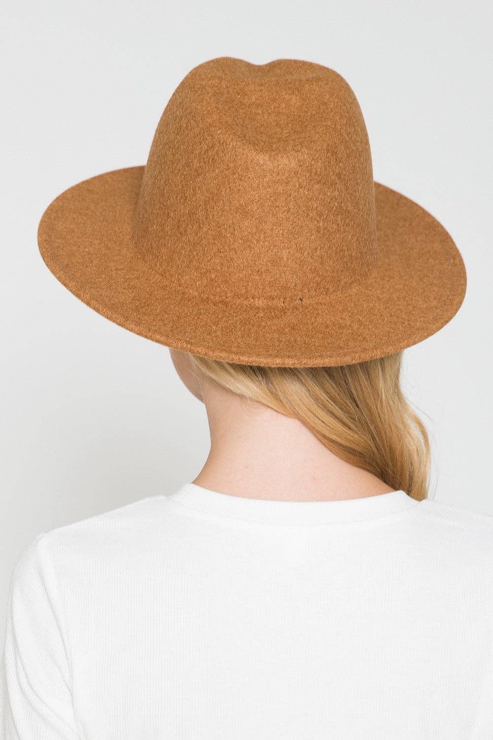 JOSSLYN by wall to wall - VINTAGE WOOL BLEND FEDORA HAT 40HW311