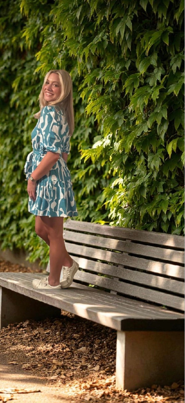 UMGEE Dress w/Tie Belt