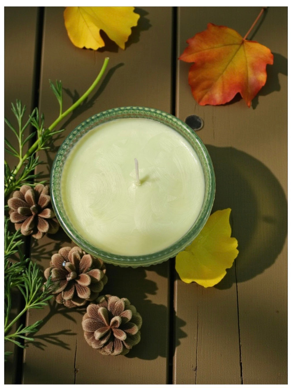 Classic Vintage Hobnail Beaded Glassware Candles