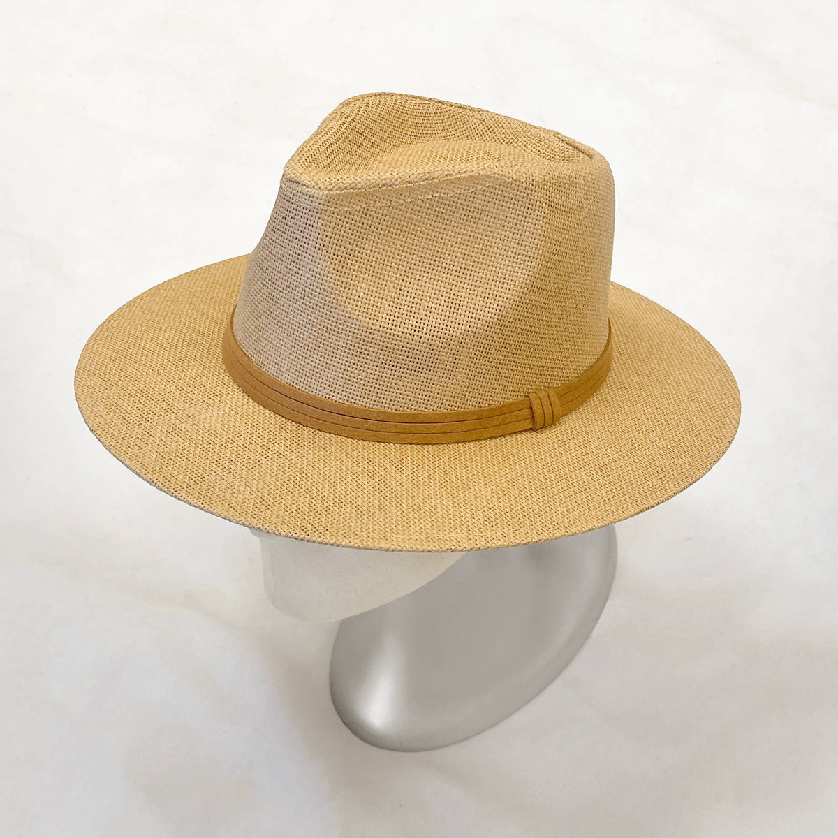 Grand Sierra - Men's Natural Color Straw Fedora