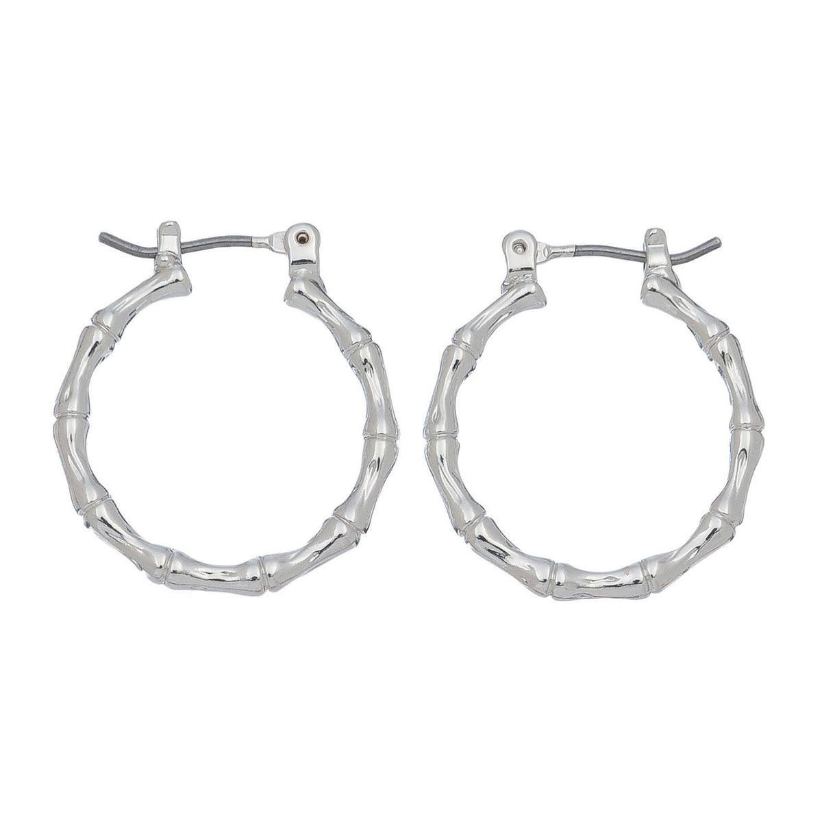 Howard's - Hoop Earrings Shiny Round Click Nickel-Free Jewelry