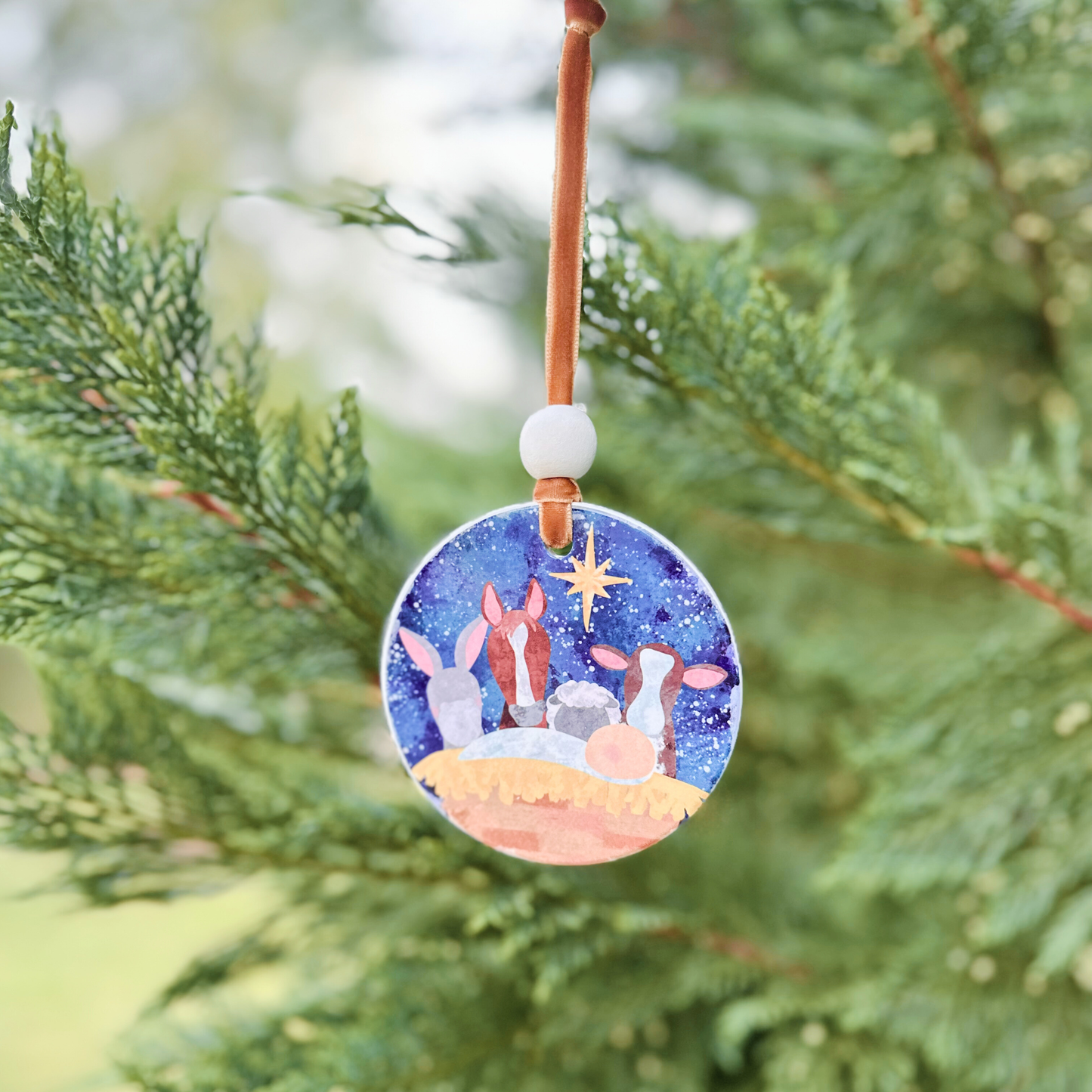 CHRISTMAS ORNAMENT - Nativity Animals