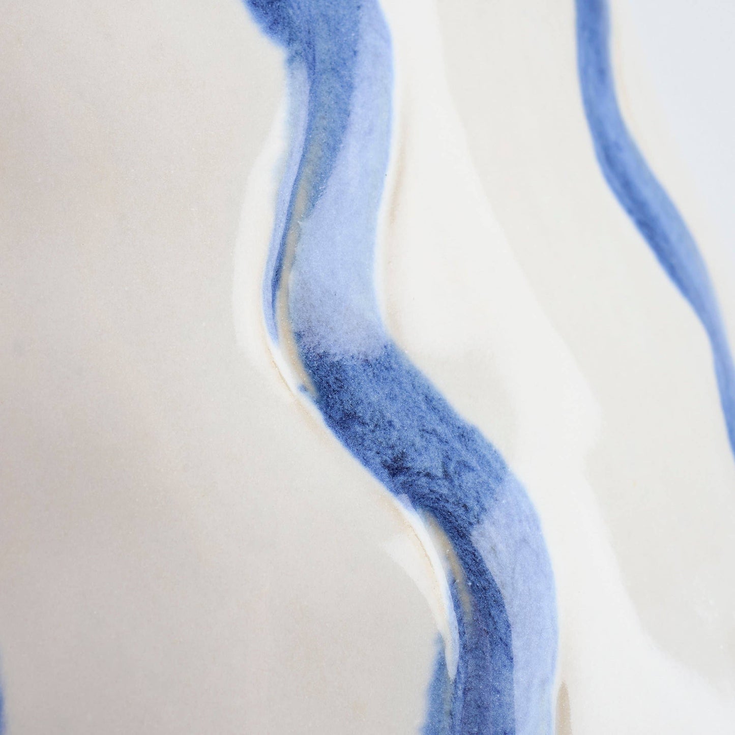 Primitives by Kathy - Blue Stripe Pitcher