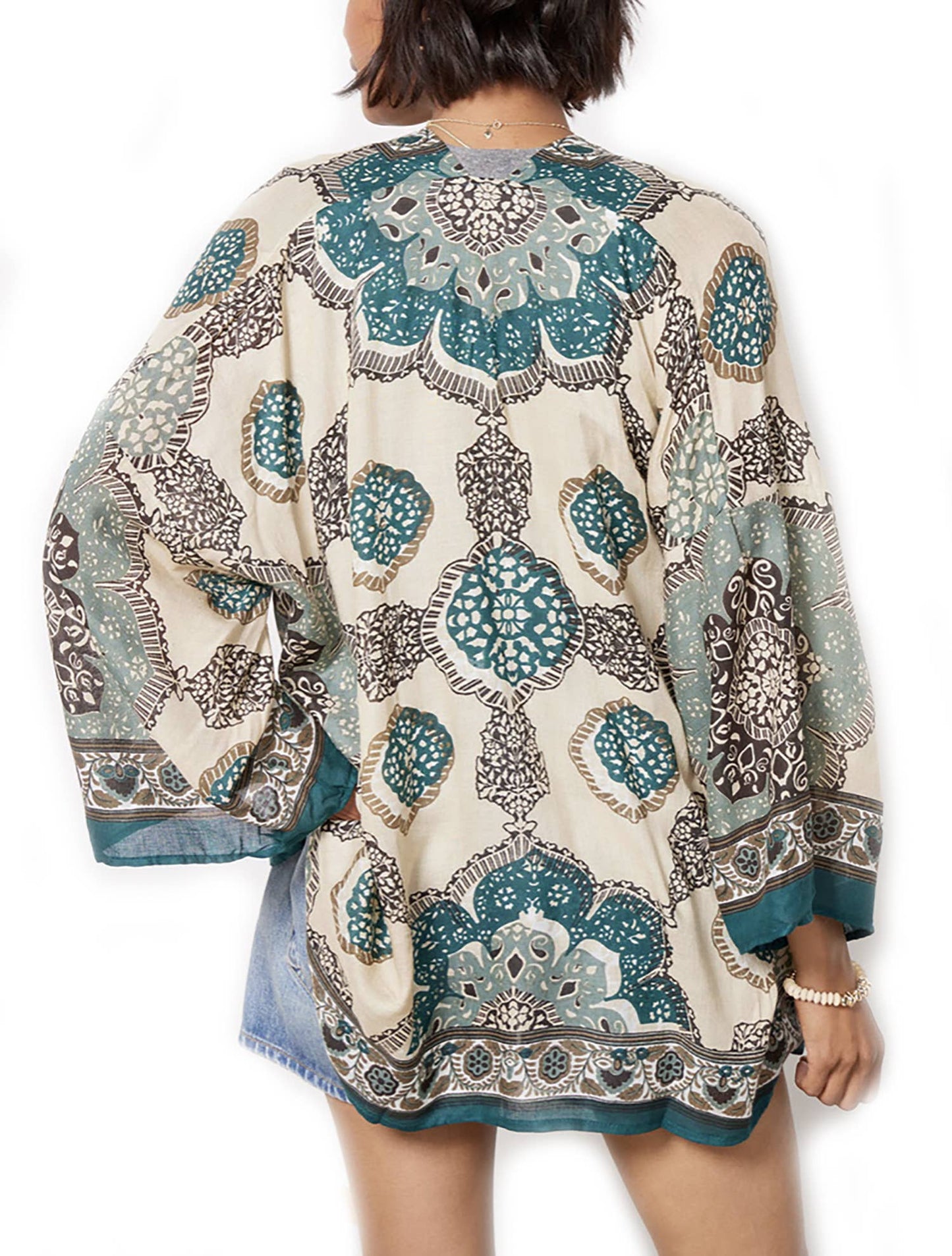 Grand Sierra - Medallion Kimono - 03483