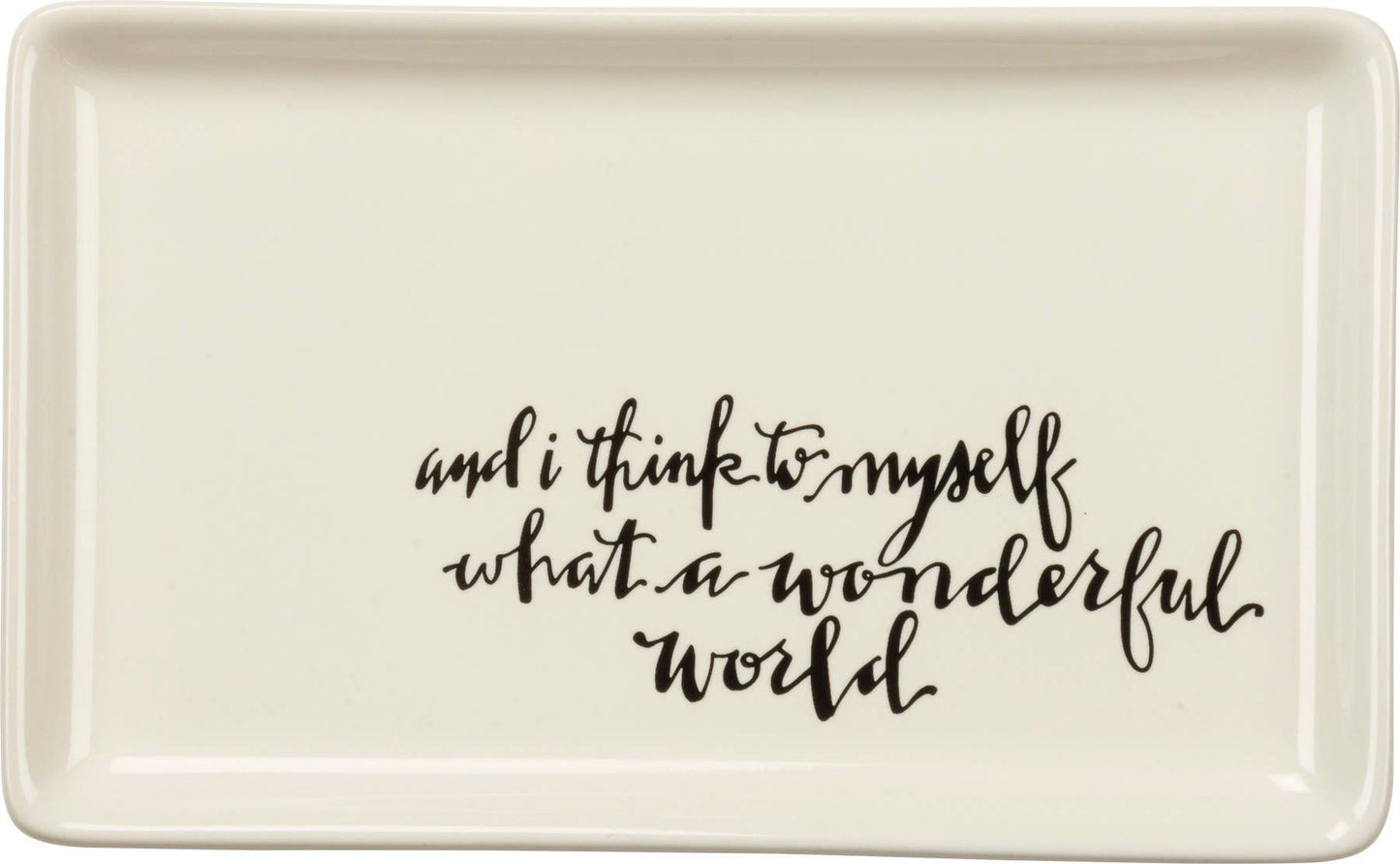 Primitives by Kathy - What A Wonderful World Vanity Tray