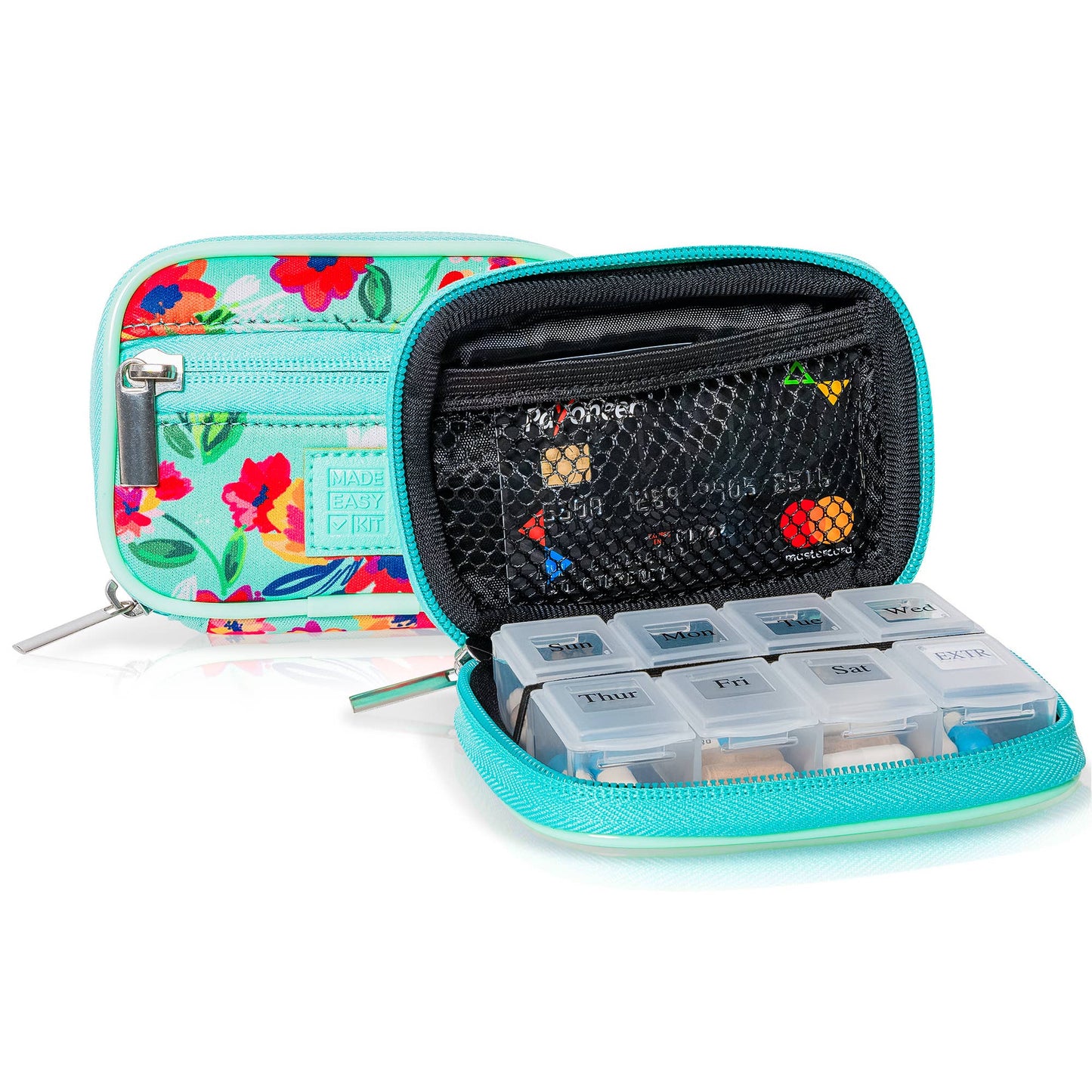 MADE EASY KIT - Made Easy Kit Pill Case - Weekly 7-Day Medicine Organizer