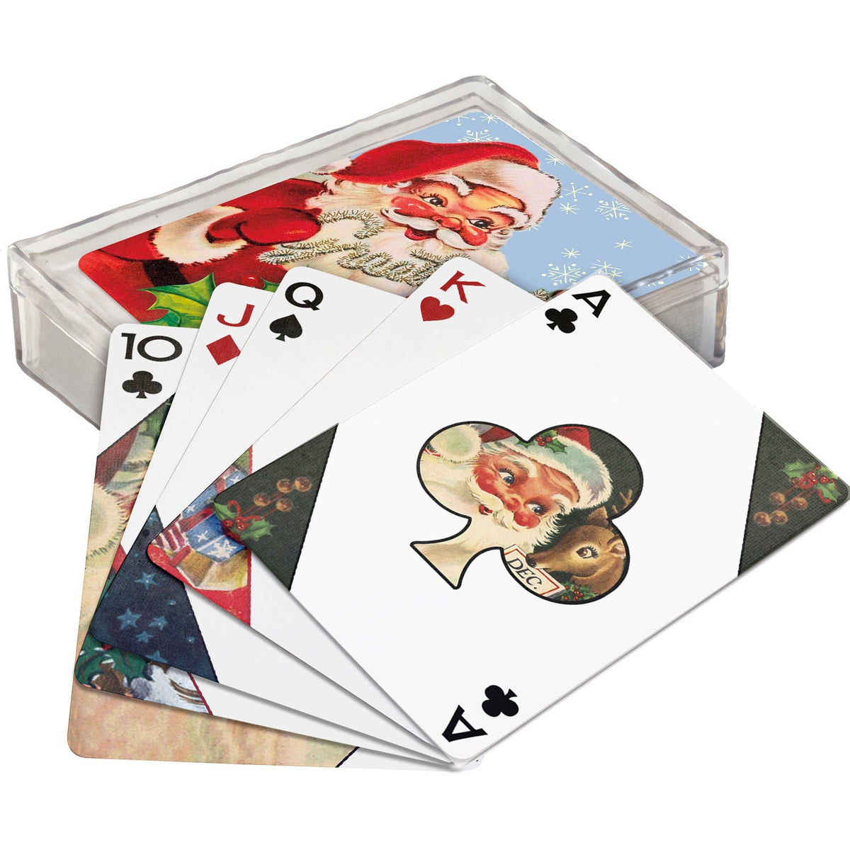 Primitives by Kathy - Santa Claus Playing Cards