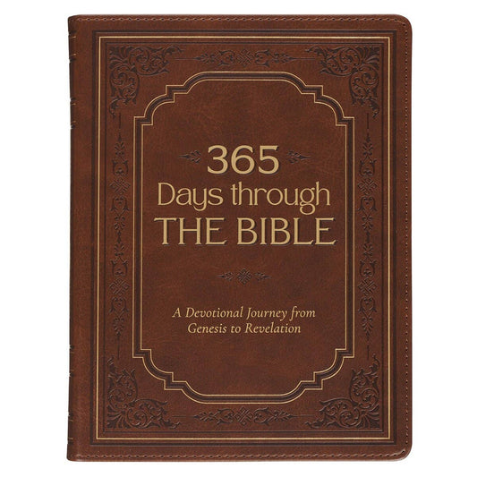 Christian Art Gifts - 365 Days Through the Bible: A Devotional Journey