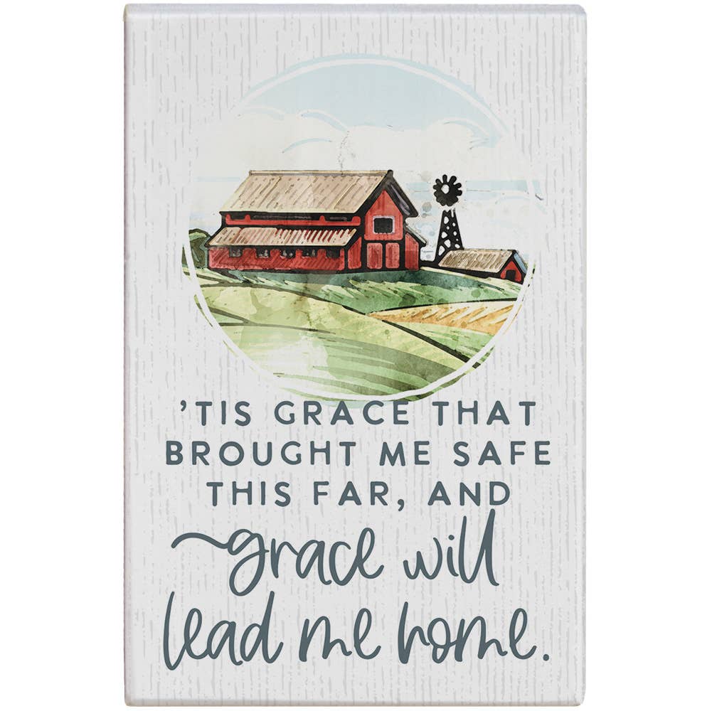 Sincere Surroundings - Grace Lead Home Barn - Small Talk Rectangle