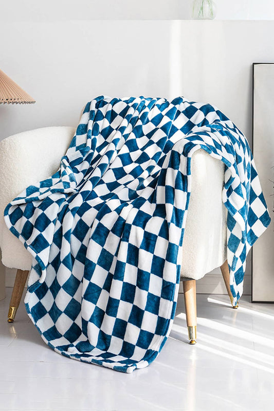Little Daisy Closet - LDC Checkerboard Printed Soft Throw Blanket