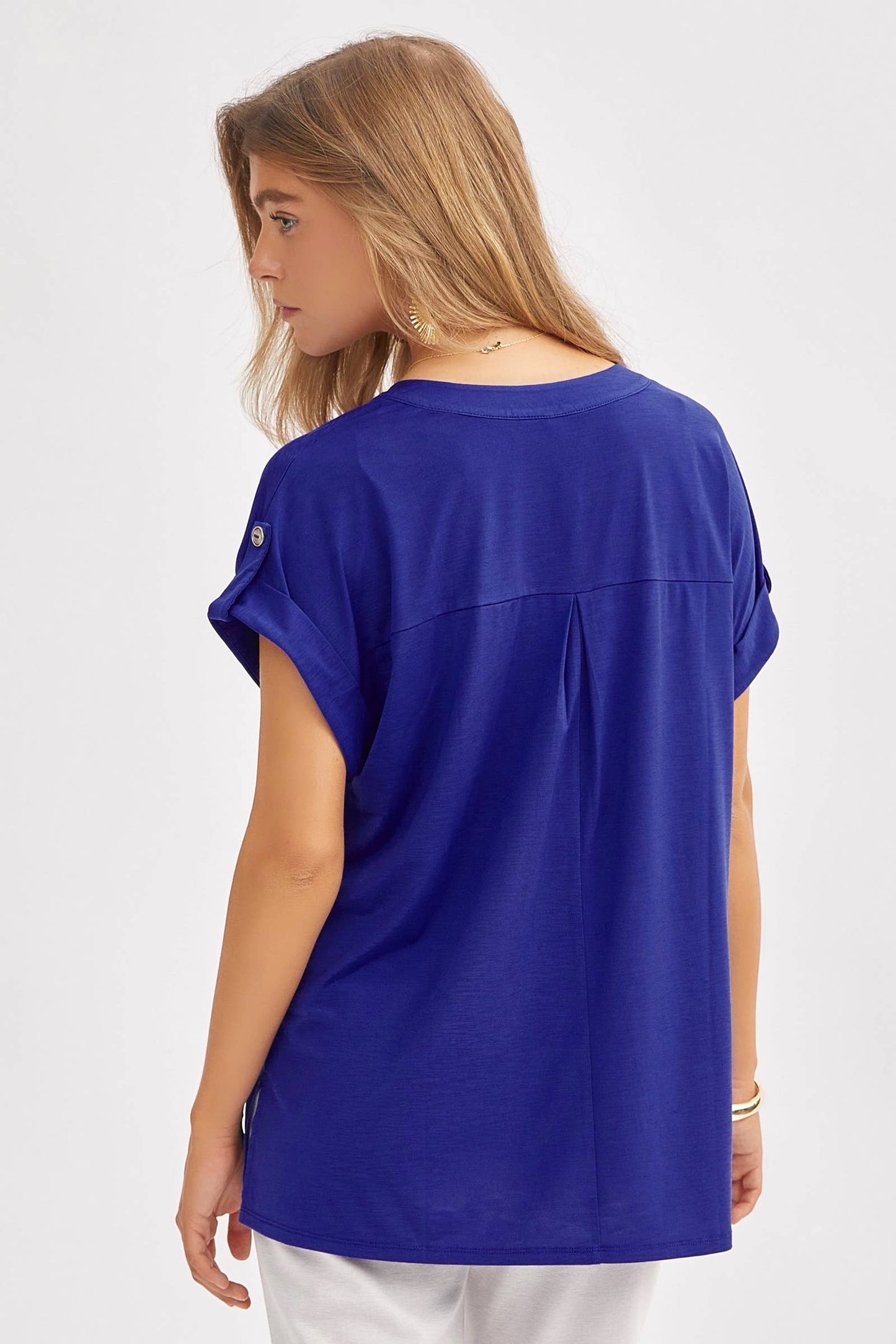 Solid Soft Dolman Sleeve Top