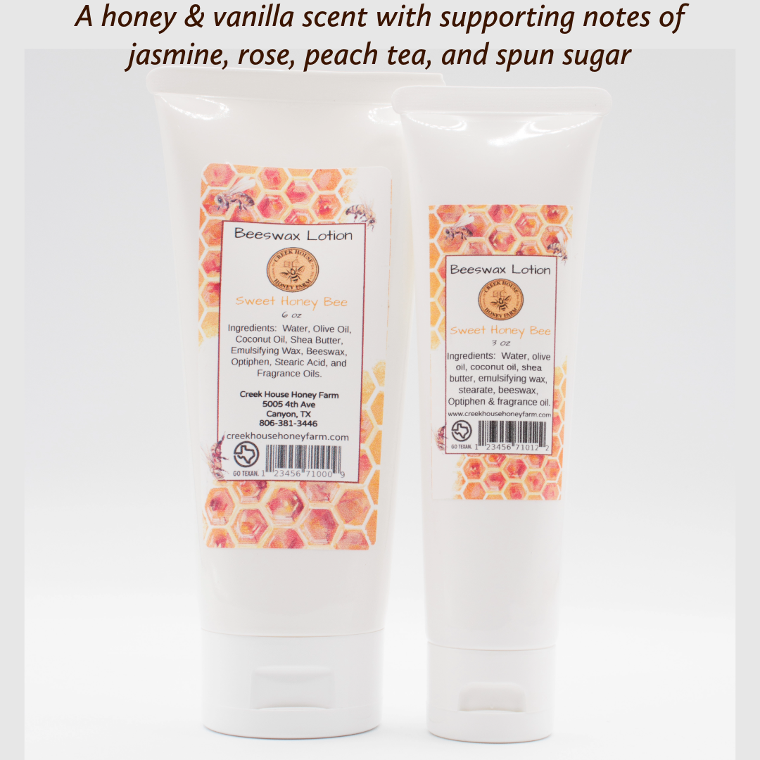 Creek House Honey Farm - Beeswax Lotion | 3 oz Tube