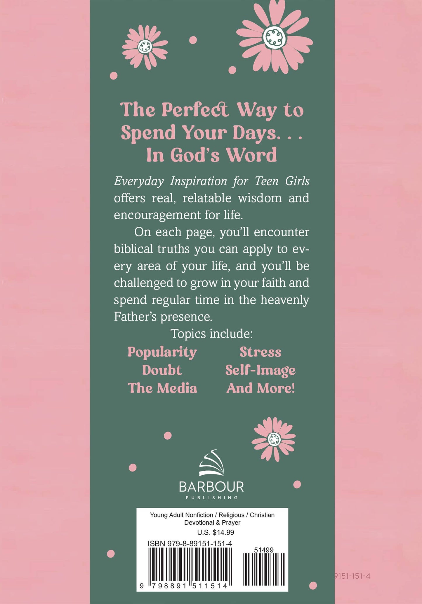 Barbour Publishing, Inc. - Everyday Inspiration for Teen Girls