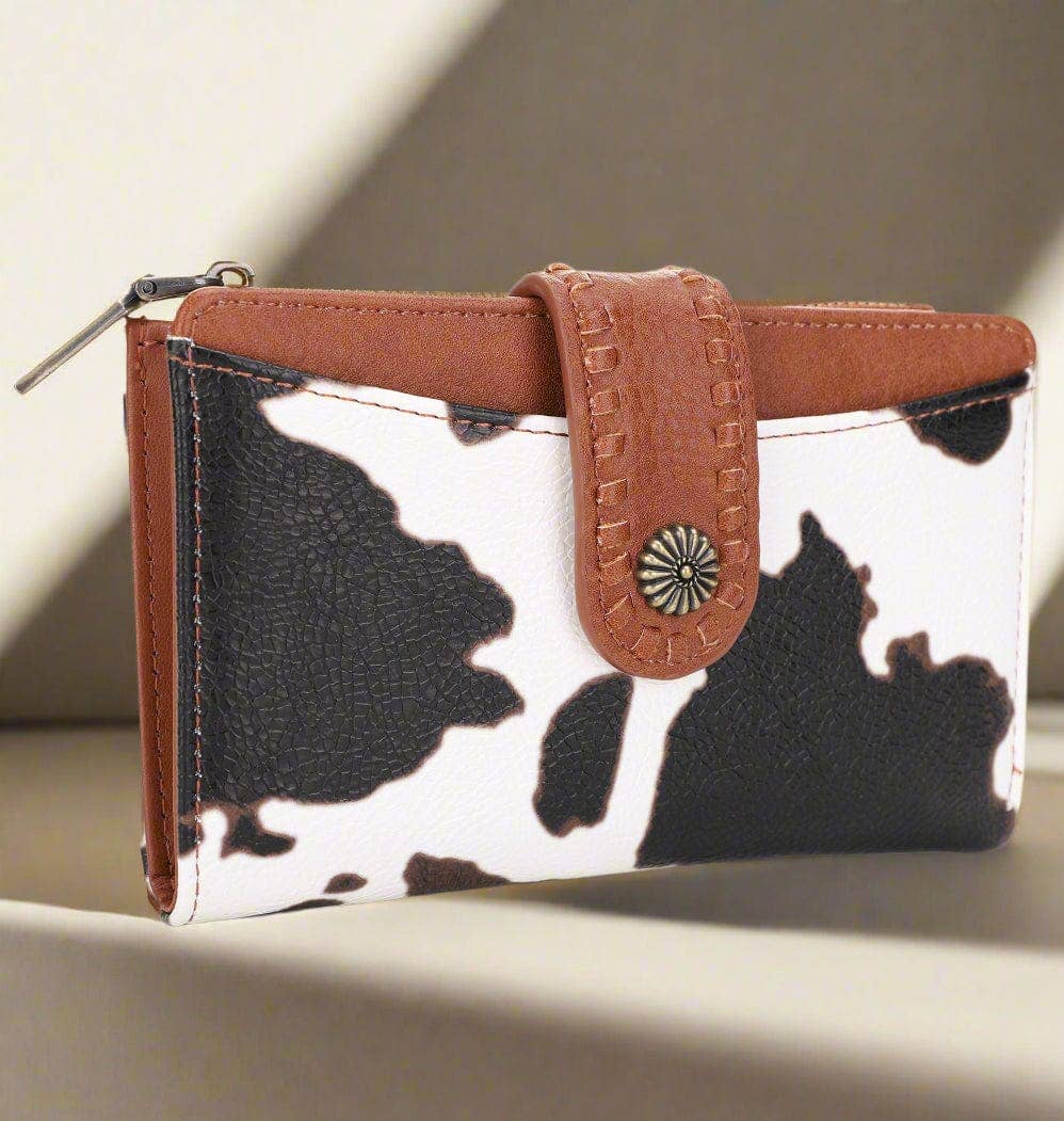 MiMi Wholesale - EJ60267-7C Cow Print Wallet