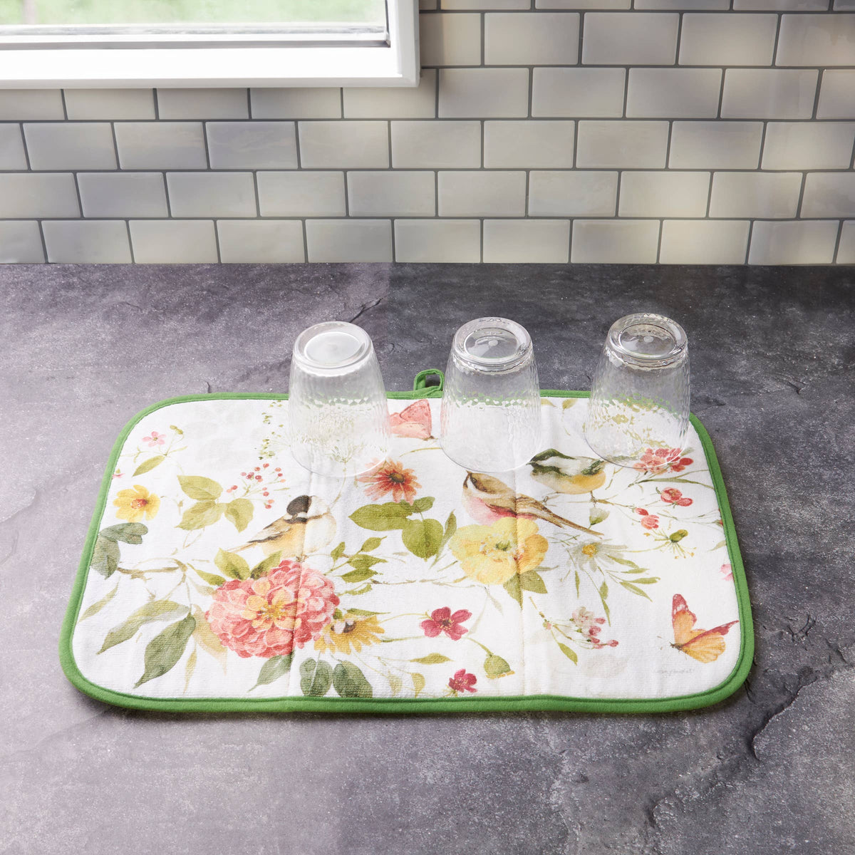 Primitives by Kathy - Chickadee Drying Mat