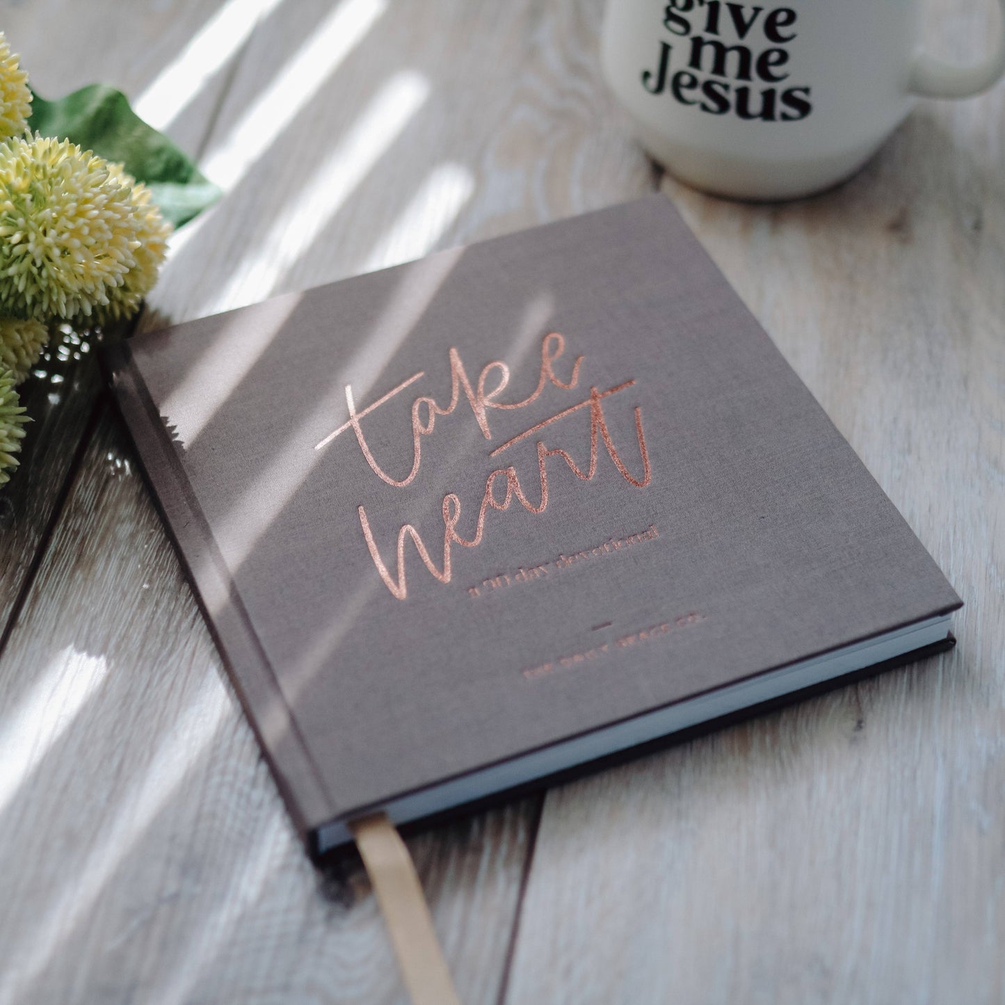 The Daily Grace Co - Take Heart Devotional | Coffee Table Book