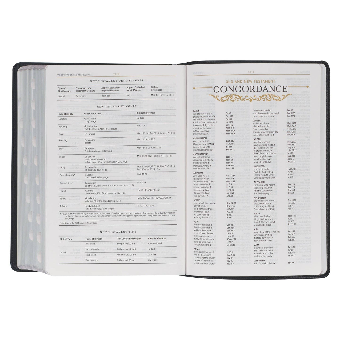 Christian Art Gifts - KJV Study Bible Faux Leather, Black