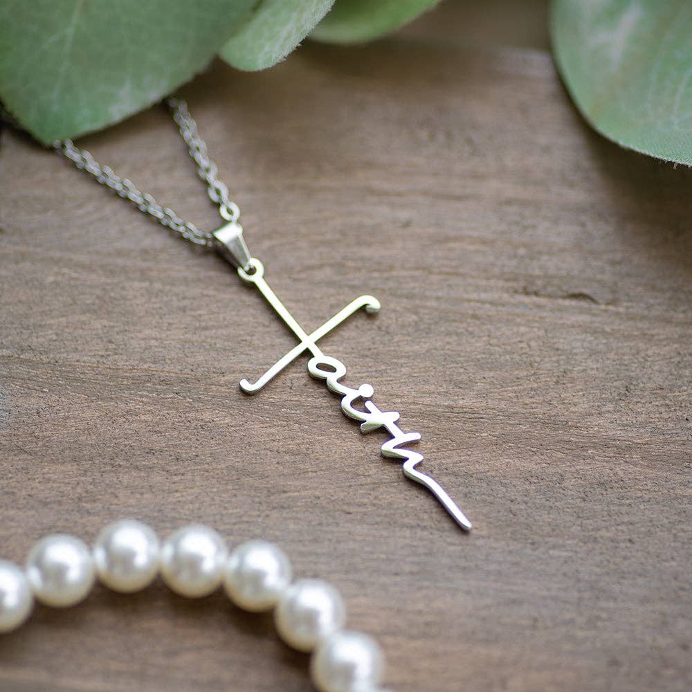 Positive Hope Designs - Faith Cross Necklace