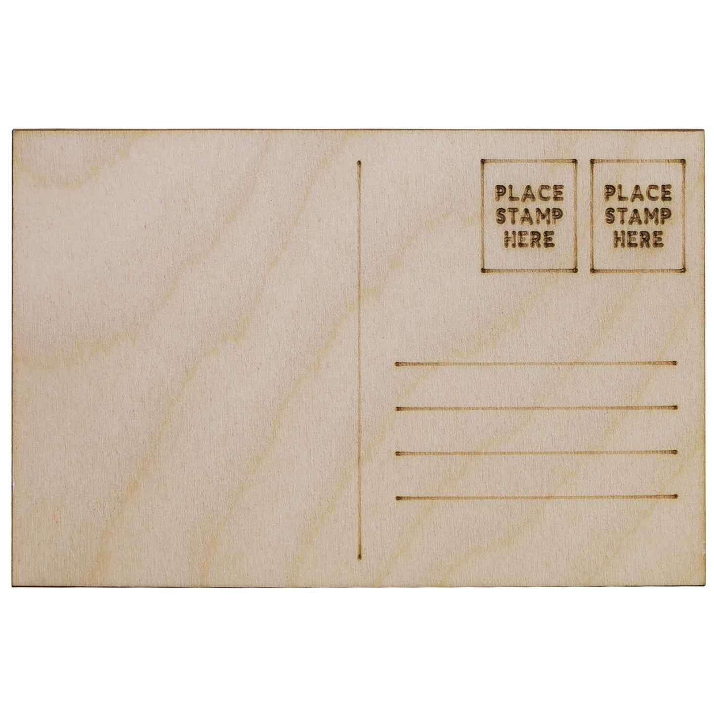 Sincere Surroundings - Mom Love You Heart - Wooden Postcards