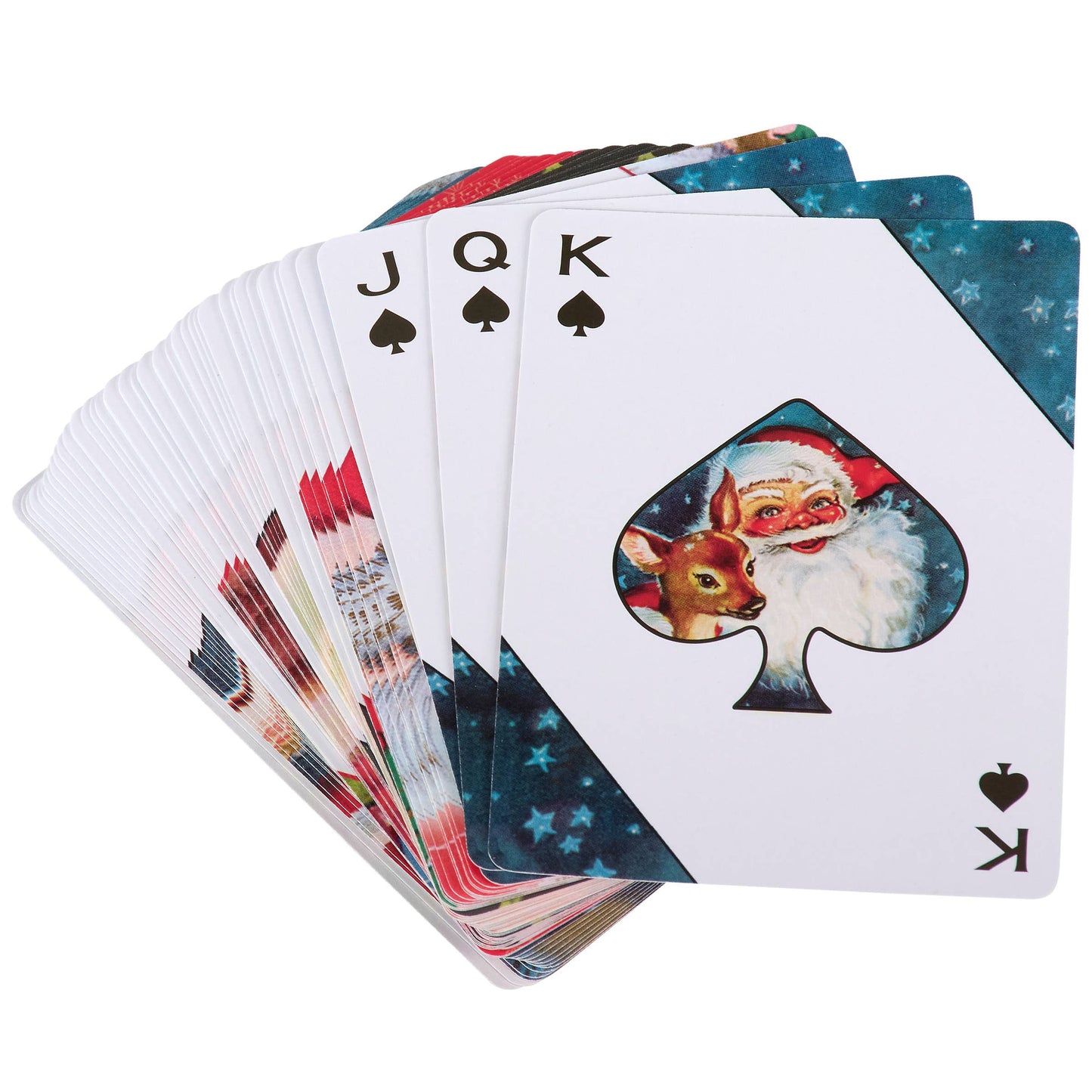 Primitives by Kathy - Santa Claus Playing Cards