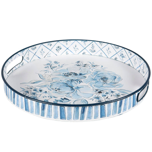 Primitives by Kathy - Blue Florals Tray