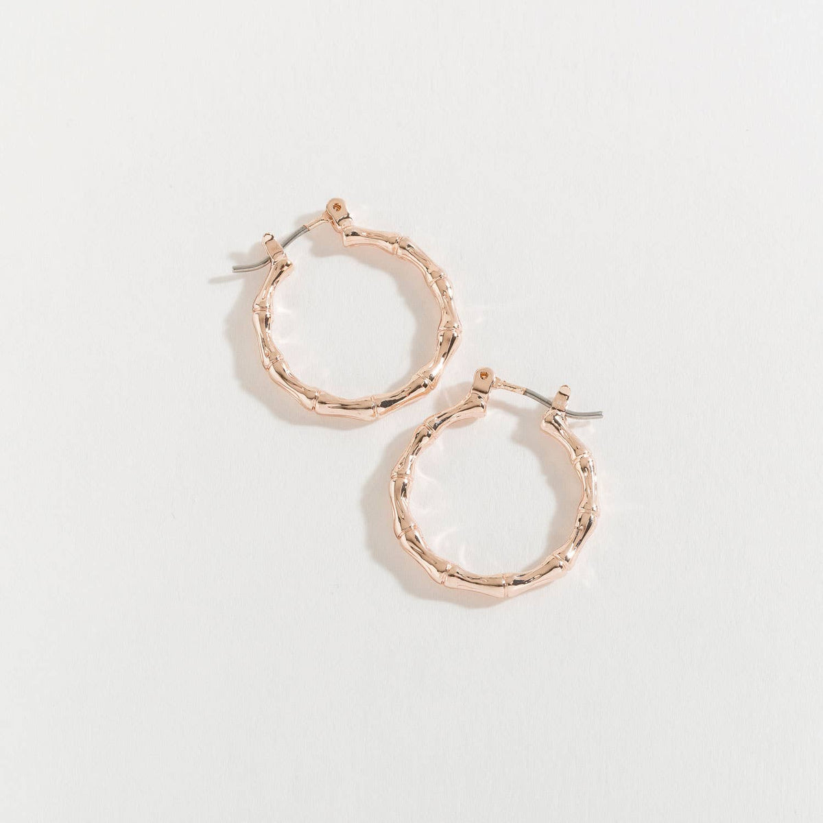 Howard's - Hoop Earrings Shiny Round Click Nickel-Free Jewelry