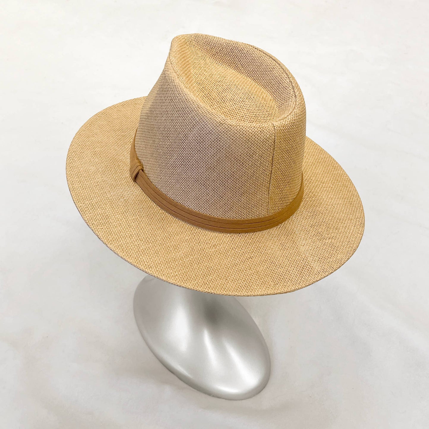 Grand Sierra - Men's Natural Color Straw Fedora