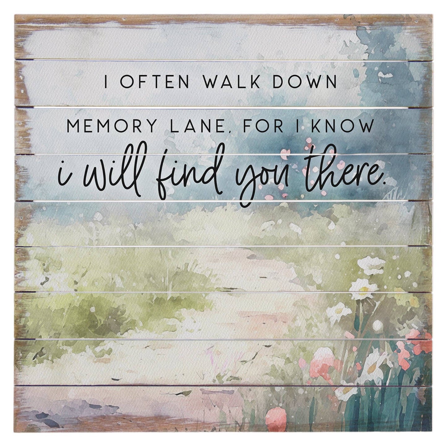 Sincere Surroundings - Walk Memory Lane - Perfect Pallets