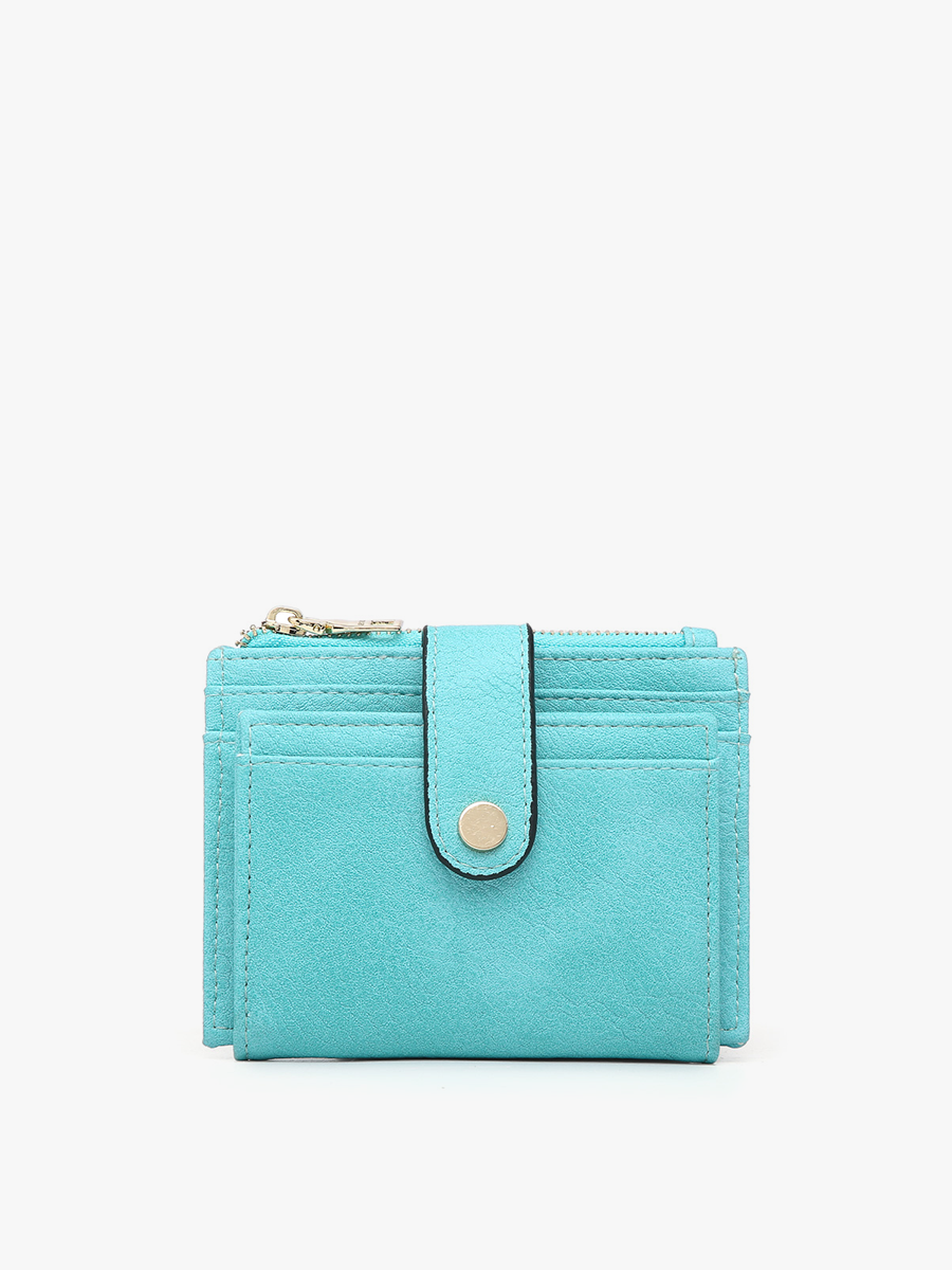 Jen & Co. - WL1904 Sam Mini Snap Wallet/Card Holder