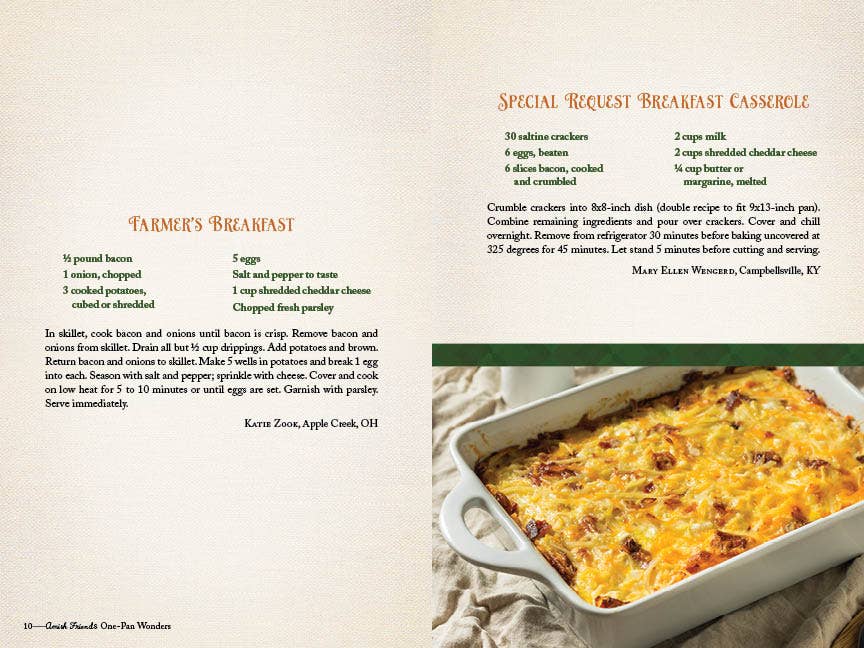 Barbour Publishing, Inc. - Wanda E. Brunstetter's Amish Friends One-Pan Wonders Cookboo