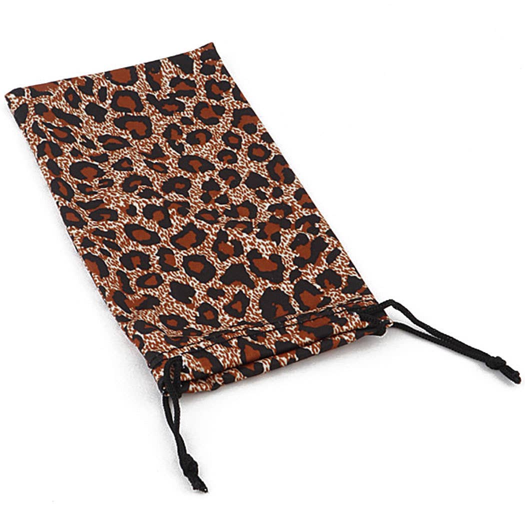 3AM BY H&D ACCESSORIES - Leopard Sunglasses Pouch Bag