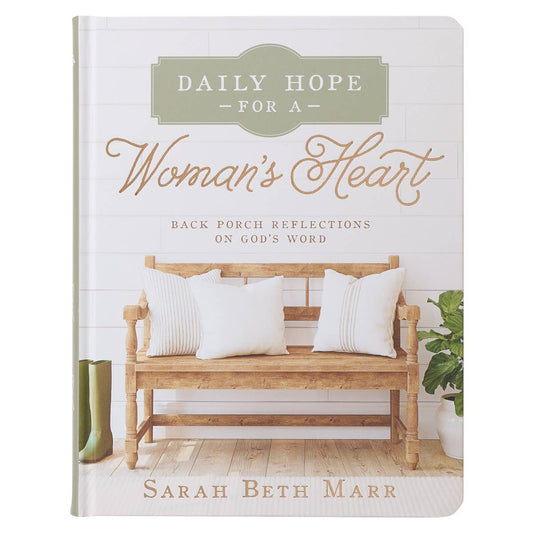 Christian Art Gifts - Devotional Daily Hope for a Woman's Heart Hardcover