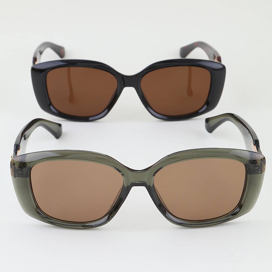 3AM BY H&D ACCESSORIES - Double Studded Butterfly Sunglasses