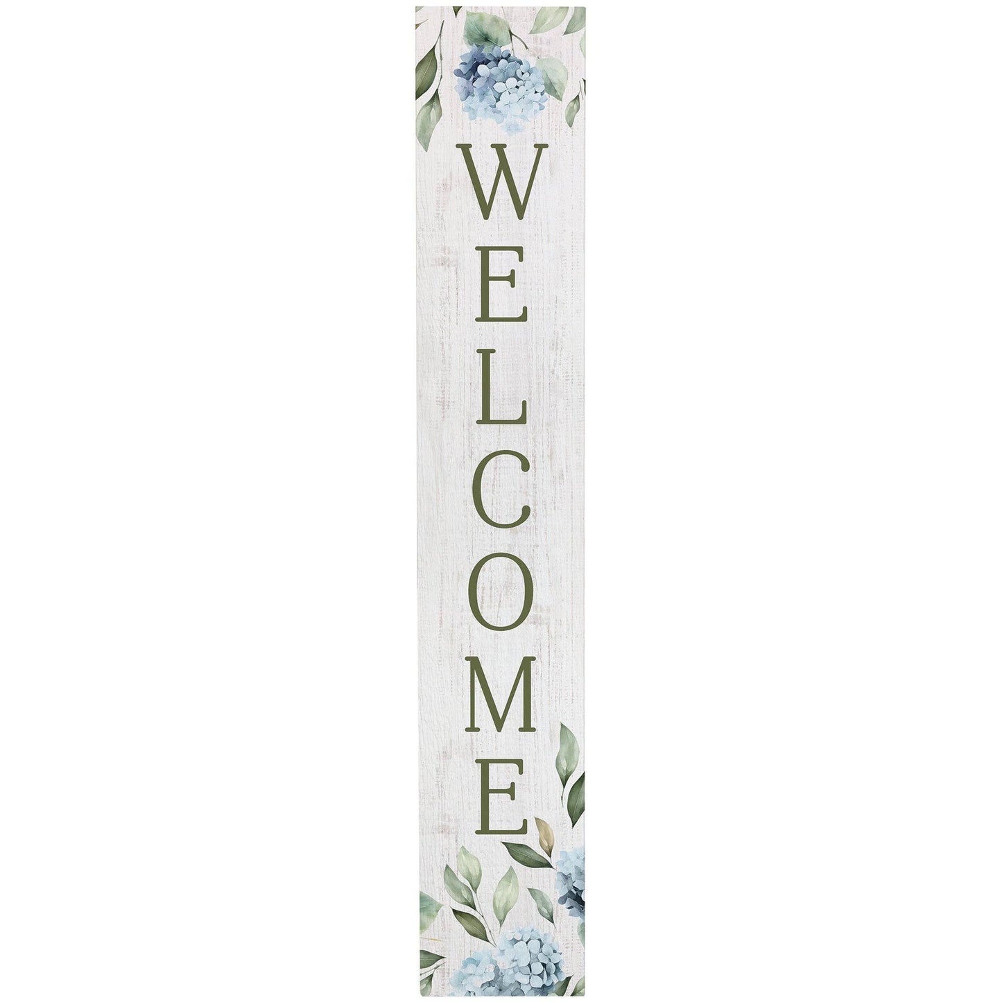 Sincere Surroundings - Welcome Hydrangeas - Porch Boards