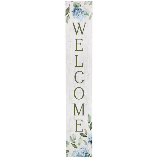 Sincere Surroundings - Welcome Hydrangeas - Porch Boards