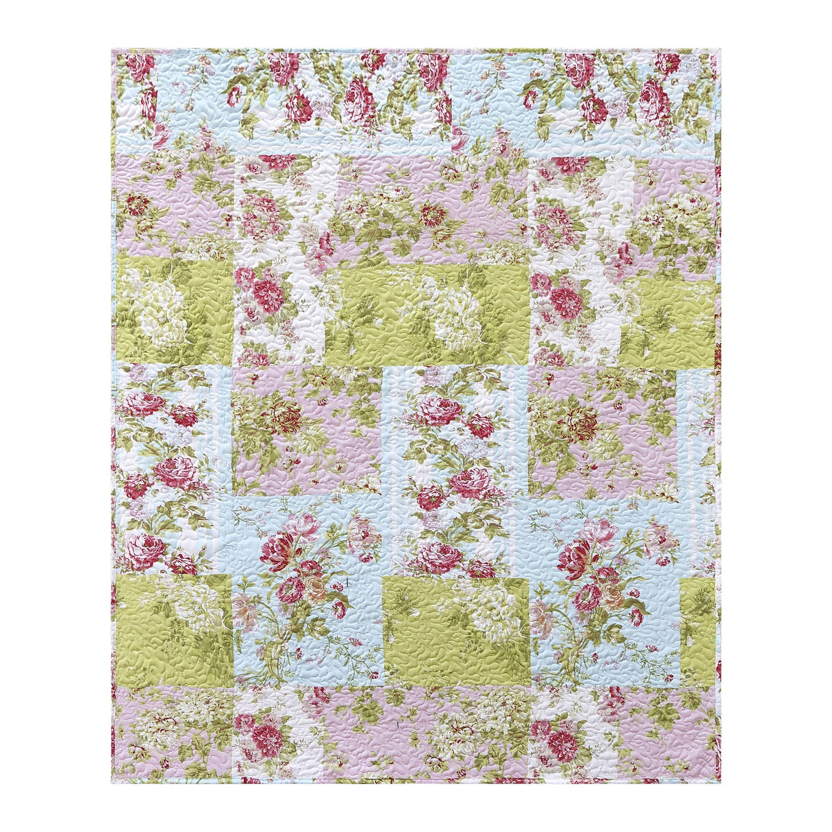 Peking Handicraft - Flower Market Throw