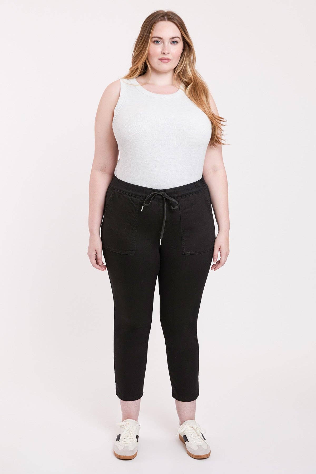 YMI - Plus High Rise Pull On Straight Leg Jogger-EP052607