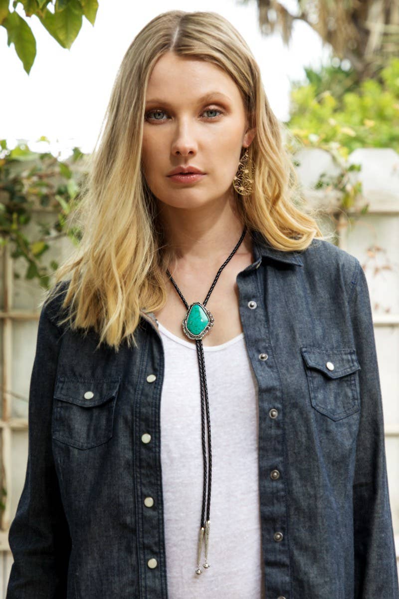Urbanista - Western Stone Bolotie Necklace