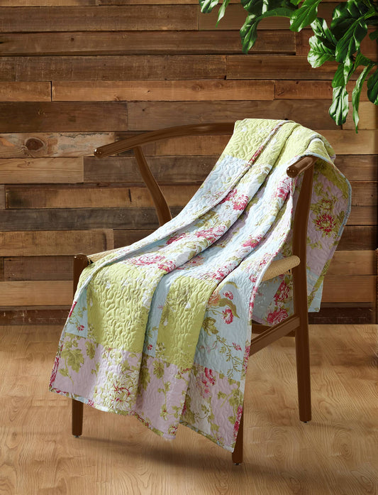 Peking Handicraft - Flower Market Throw