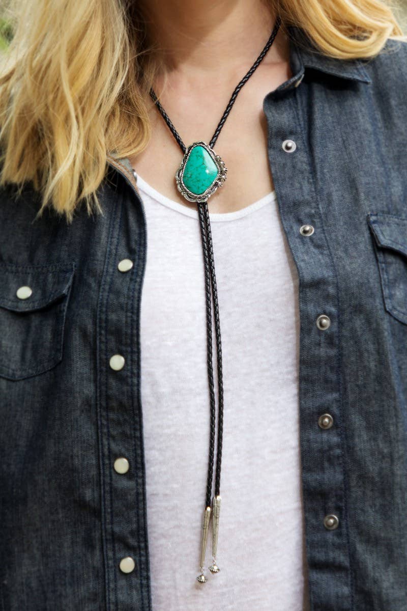 Urbanista - Western Stone Bolotie Necklace