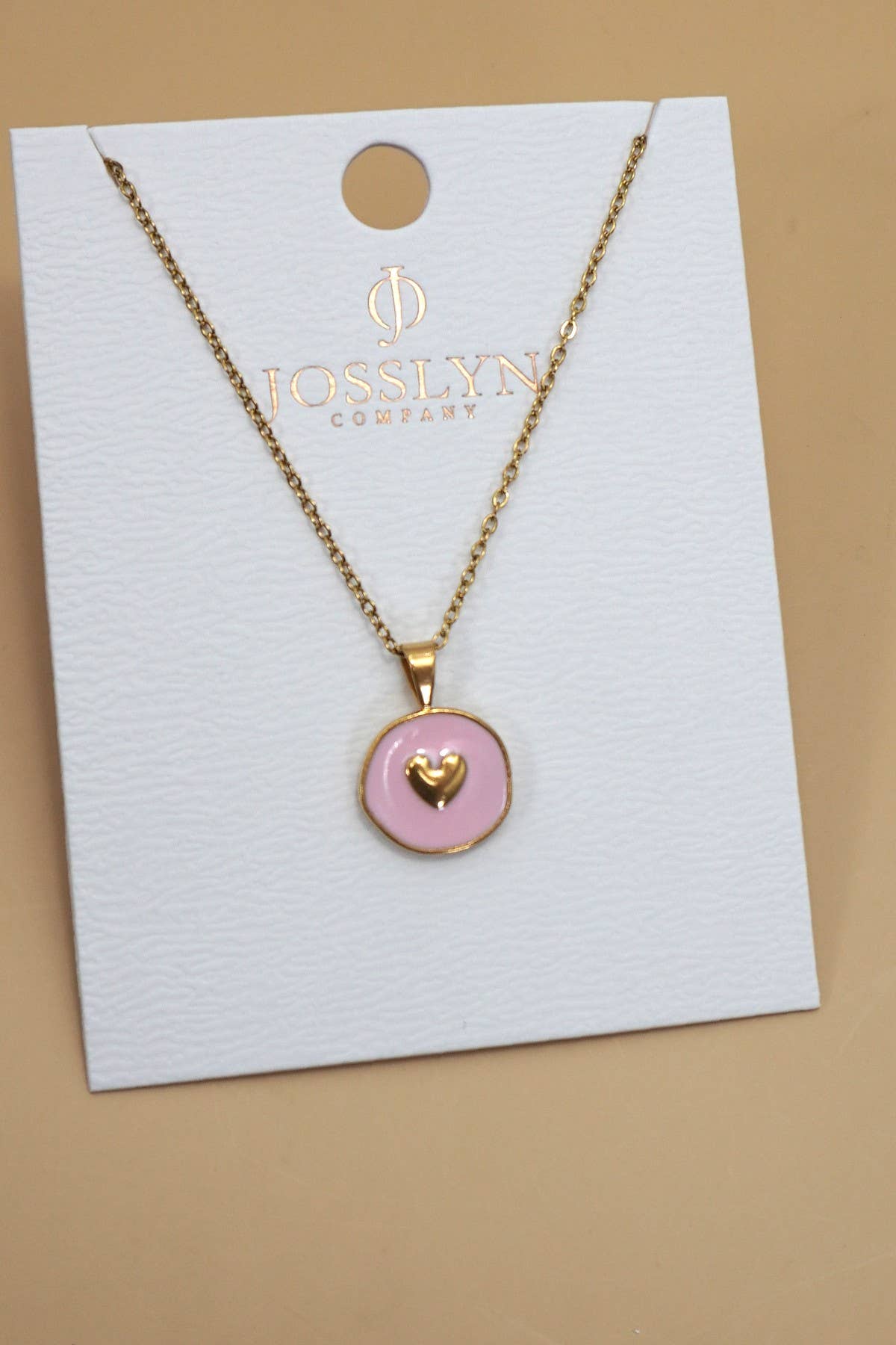 JOSSLYN by wall to wall - 18K STAINLESS STEEL TARNISH FREE CROSS NECKLACE | 40NK9527